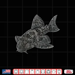 Common Pleco Hypostomus Plecostomus Freshwater Aquarium Shirt 4 Design Common Pleco Hypostomus plecostomus Freshwater Aquarium Shirt 1