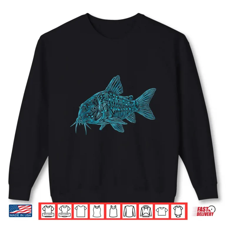 Sweatshirt Cory Catfish Corydoras Freshwater Aquarium Shirt