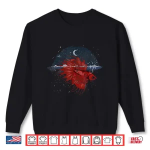 Sweatshirt Freshwater Siamese Fighting Fish Tank Owner Betta Fish Shirt 1