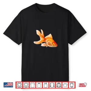 Goldfish Bowl Fish Fantail Goldfish Freshwater Aquarium Shirt