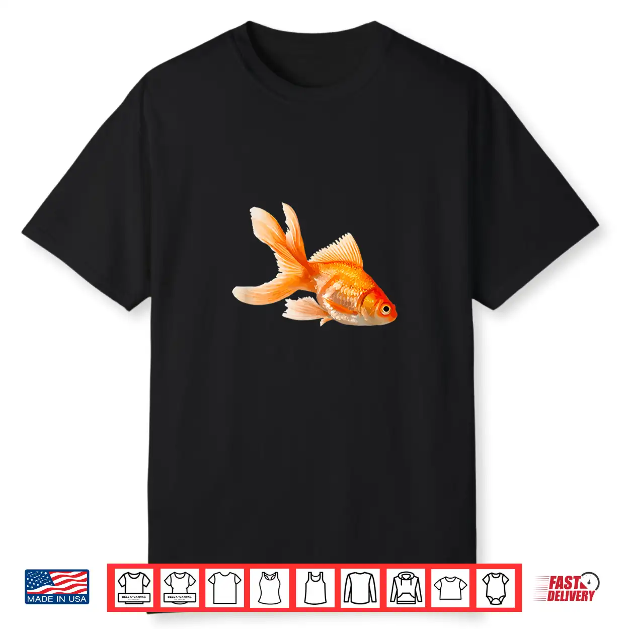 Goldfish Bowl Fish Fantail Goldfish Freshwater Aquarium Shirt Goldfish Bowl Fish Fantail Goldfish Freshwater Aquarium Shirt