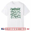 Retro Fish Species Biology Types Of Freshwater Fish Fishing Shirt