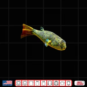 Design Mbu Pufferfish Freshwater Puffers Large Aquarium Fish Lovers Shirt