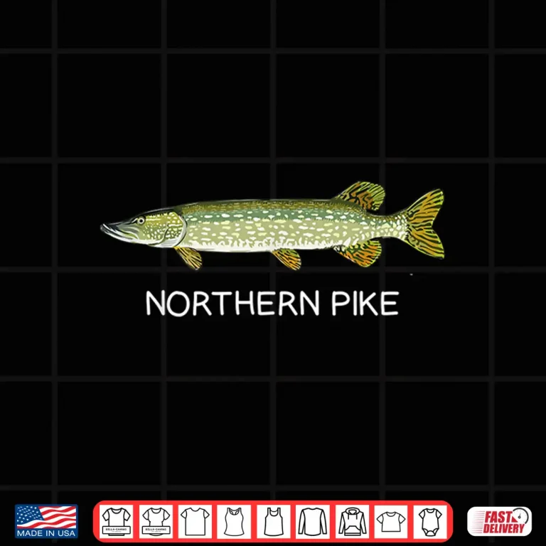 Design Northern Pike Freshwater Game Fish Shirt