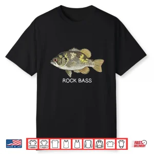Rock Bass Freshwater Game Fish Shirt