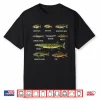 Types Of Freshwater Fish Sorts Species Fishing Shirt Shirt