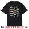 Types Of Freshwater Fish Species Fishing Shirt