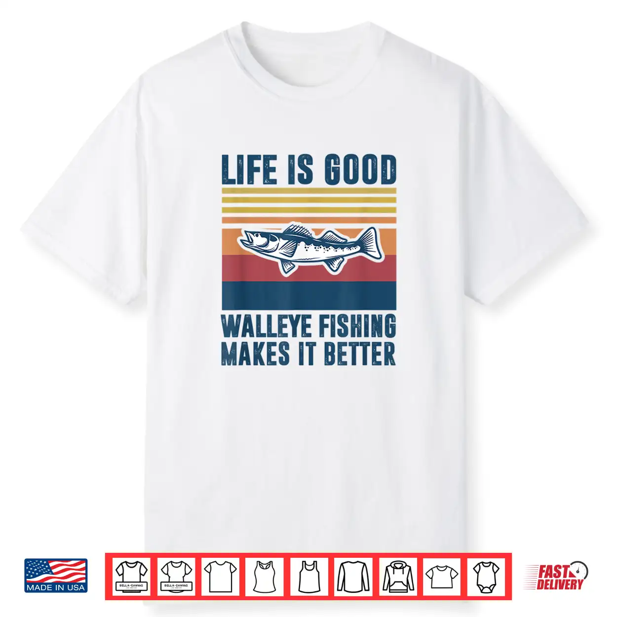 Walleye Fishing Gifts Men Women Kids Freshwater Fish Walleye Shirt Walleye Fishing Gifts Men Women Kids Freshwater Fish Walleye Shirt