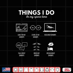 Design Aquarium Shrimp Freshwater Dwarf Neocaridina Cherry Shrimp Shirt