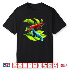 Blue Cherry Shrimp Breeder Neocaradina Freshwater Aquarium Shirt