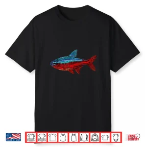 Cardinal Tetra Paracheirodon Axelrodi Freshwater Aquarium Shirt