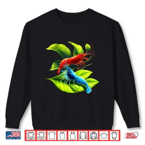 Sweatshirt Blue Cherry Shrimp Breeder Neocaradina Freshwater Aquarium Shirt
