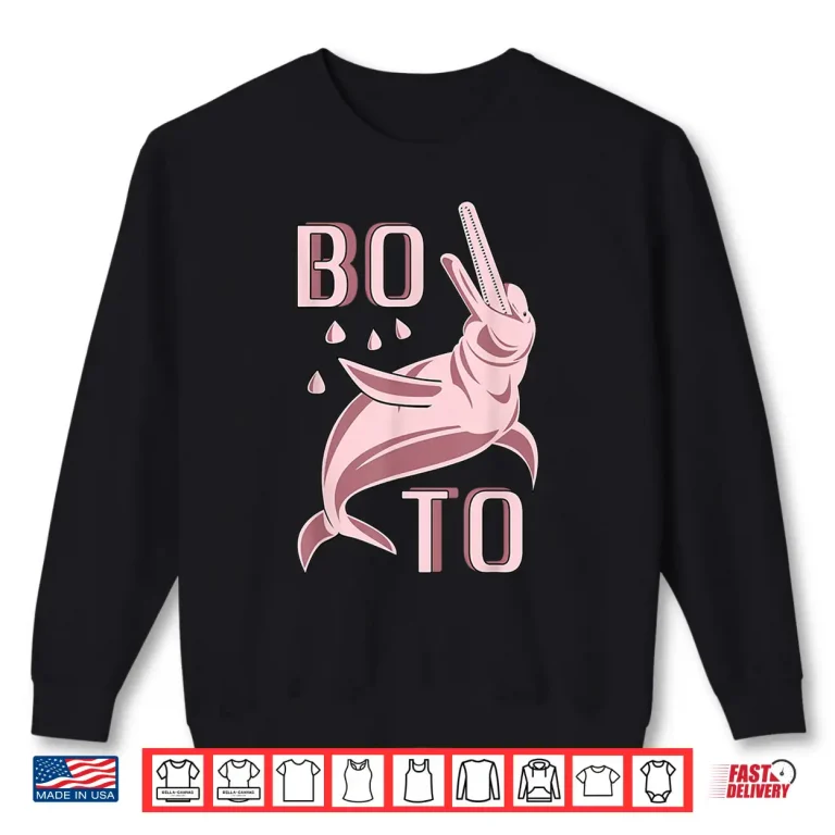 Sweatshirt Boto Pink River Dolphin Inia Bufeo Shirt