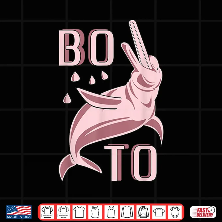 Design Boto Pink River Dolphin Inia Bufeo Shirt