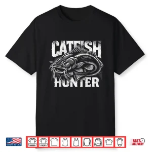 Catfish Hunter Fisherman Fishing Vintage Fishing Shirt Shirt