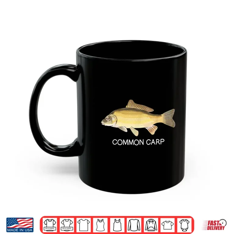 Mug Common Carp Freshwater Game Fish Shirt