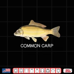 Design Common Carp Freshwater Game Fish Shirt
