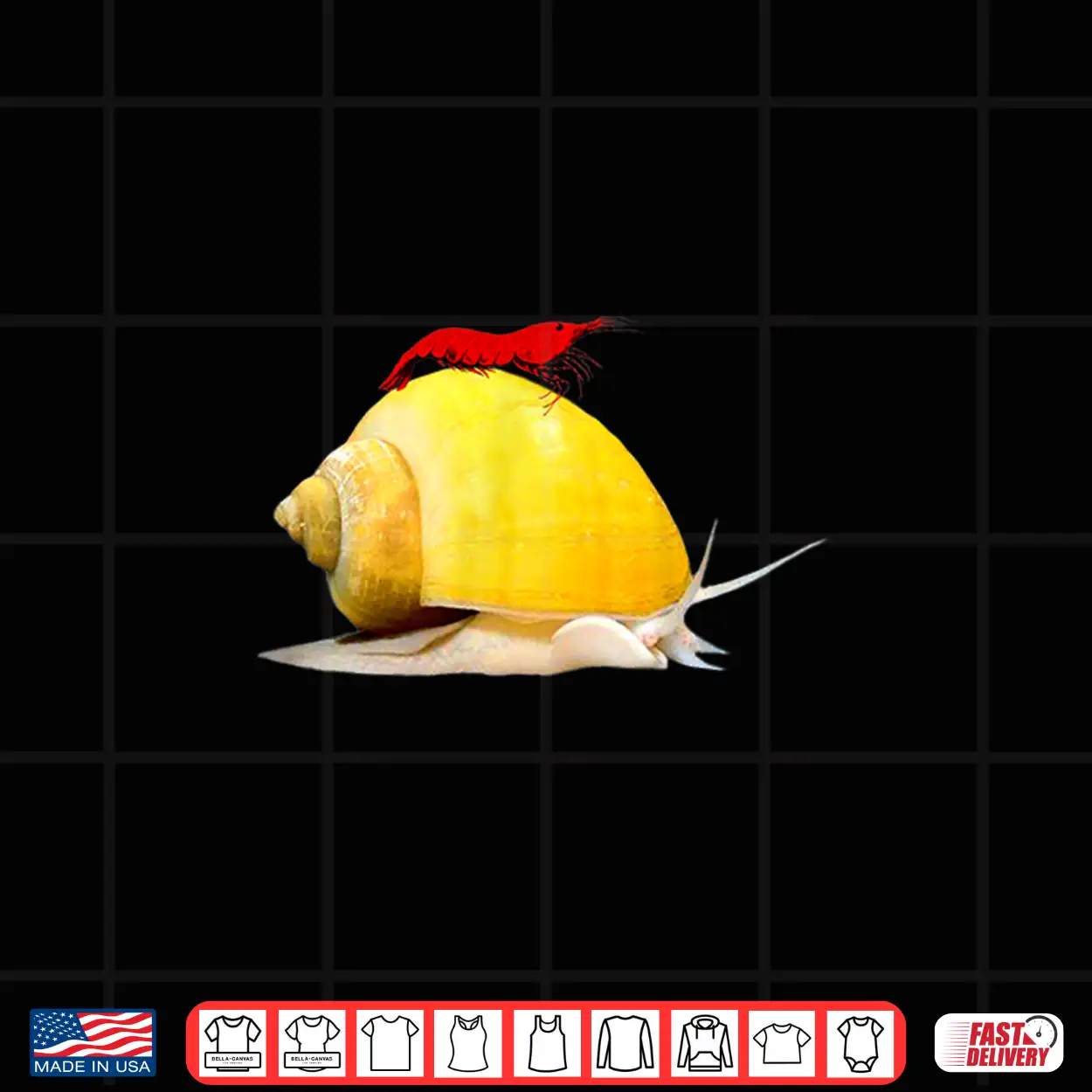 Cherry Shrimp Mystery Snail Aquarium Fish Freshwater Shrimp Shirt Cherry Shrimp Mystery Snail Aquarium Fish Freshwater Shrimp Shirt