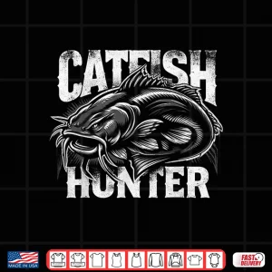Catfish Hunter Fisherman Fishing Vintage Fishing Shirt Shirt 4 Design Catfish Hunter Fisherman Fishing Vintage Fishing Shirt Shirt