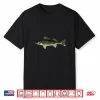 Freshwater Yellow Pike Fish Gift Walleye Pickerel Fishing Shirt