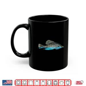 Mug Fishing For Crappie Graphic Art Freshwater Fisherman Gift Shirt