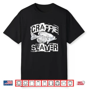 Funny Crappie Fishing Freshwater Fish Gift Men Women Kids Shirt