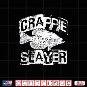 Design Funny Crappie Fishing Freshwater Fish Gift Men Women Kids Shirt