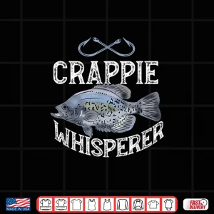 Design Funny Crappie Fishing Graphic Freshwater Fish Men Women Kids Shirt