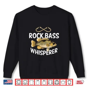 Sweatshirt Funny Rock Bass Fishing Freshwater Fish Gift Men Women Kids Shirt