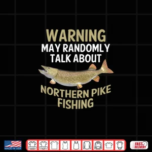 Design Funny Northern Pike Fishing Graphic Freshwater Fish Gift Shirt