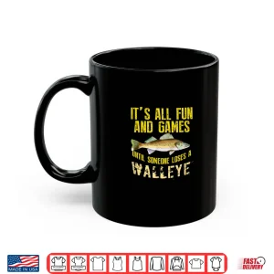 Mug Funny Walleye Fishing Freshwater Fish Gift Men Women Kids Shirt