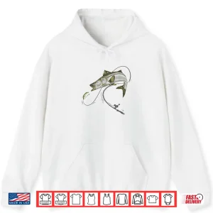 Hoodie Snook fishing lure Robalo Sergeant Fish Linesider Soapfish Shirt