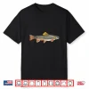 Speckled Brook Trout Graphic Freshwater Fishing Gift Shirt