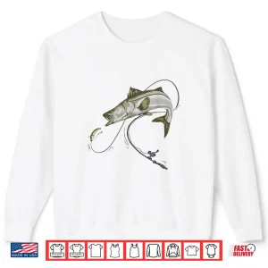 Sweatshirt Snook fishing lure Robalo Sergeant Fish Linesider Soapfish Shirt