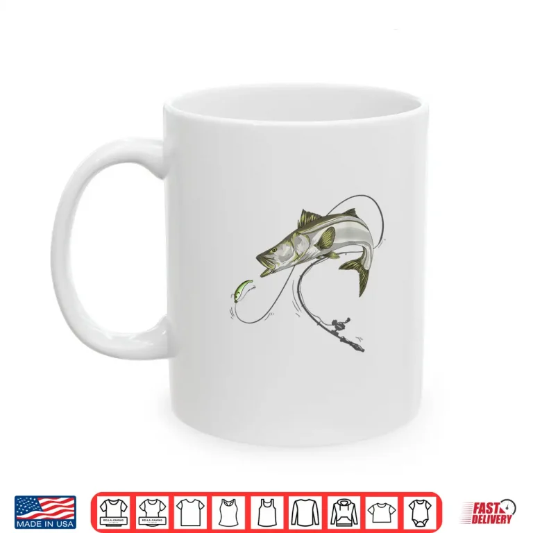 Mug Snook fishing lure Robalo Sergeant Fish Linesider Soapfish Shirt