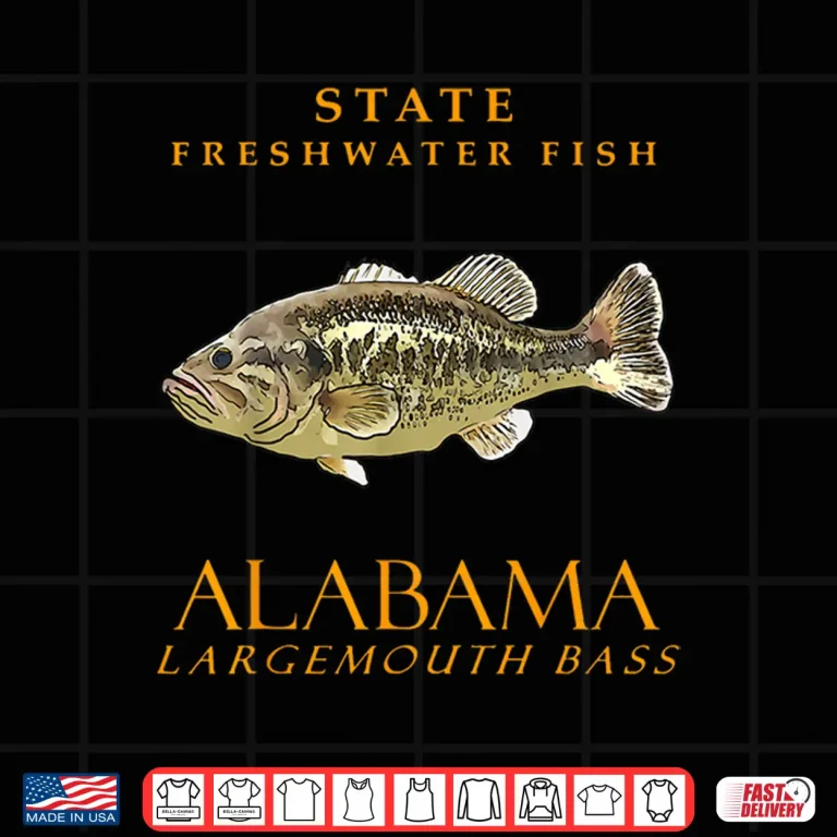 Design Alabama Territory Freshwater Fish The Largemouth Bass Shirt