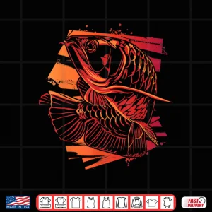 Design Aquarist Arowana Fish Aquascaping Freshwater Fish Keeping Shirt