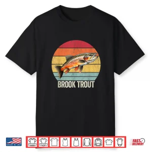 Brook Trout Vintage Freshwater Brook Trout Shirt