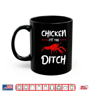 Mug Chicken Of The Ditch Pescatarian Freshwater Crab Crawfish Shirt
