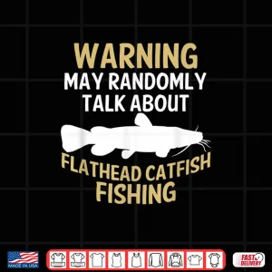 Design Flathead Catfish Fishing Graphic Freshwater Fish Gift Shirt
