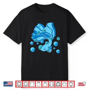 Freshwater Aquarium Siamese Fighting Fish Lover Betta Fish Shirt