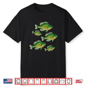 Funny Bluegill Sunfish Fishing Freshwater Fish Angler Gift Shirt