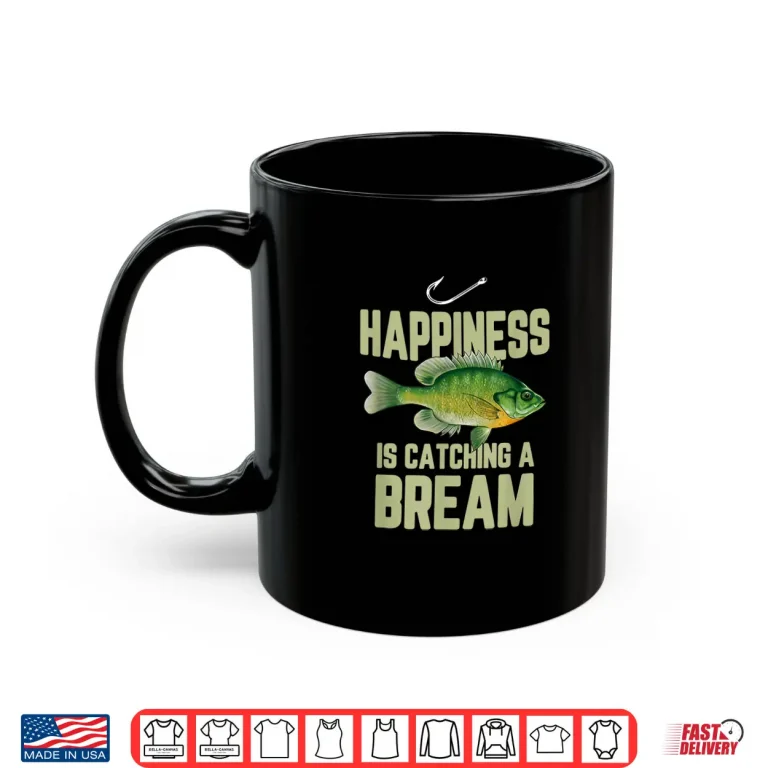 Mug Funny Bream Fishing Pan Fish Sunfish Freshwater Angler Gift Shirt
