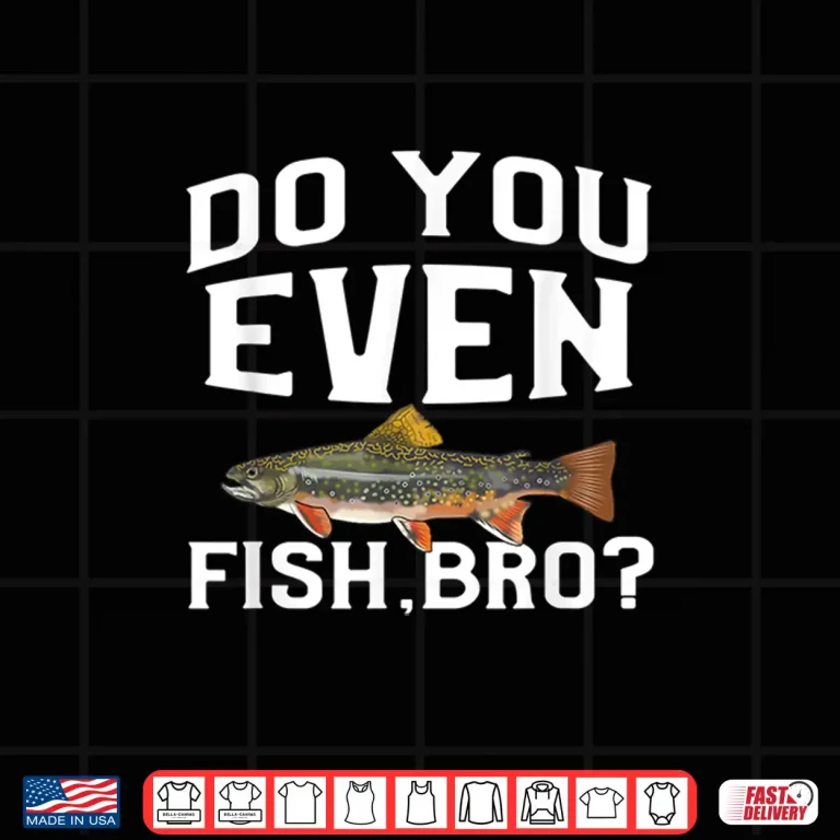 Design Funny Speckled Brook Trout Fishing Freshwater Fish Gift Shirt