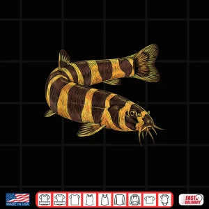 Design Kuhli Loach Pangio kuhlii Freshwater Aquarium Fishkeeper Shirt