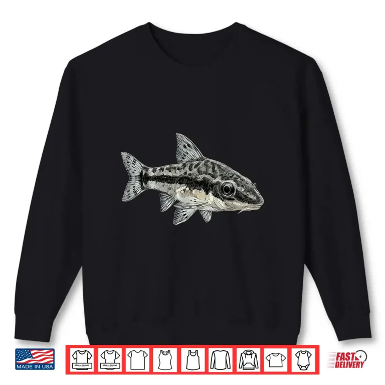 Sweatshirt Otocinclus Catfish Otocinclus sp. Freshwater Aquarium Shirt