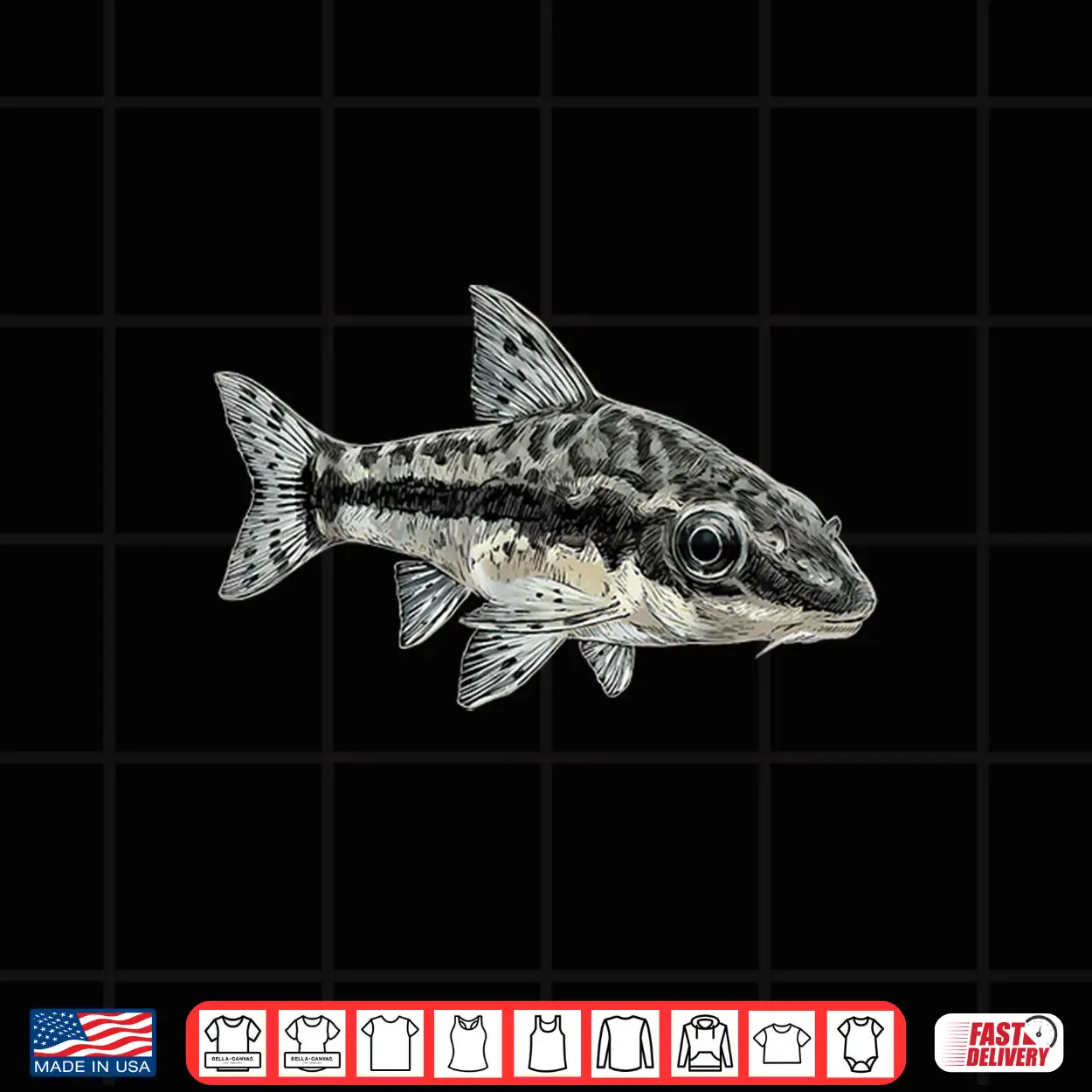 Otocinclus Catfish Otocinclus Sp. Freshwater Aquarium Shirt Otocinclus Catfish Otocinclus Sp. Freshwater Aquarium Shirt