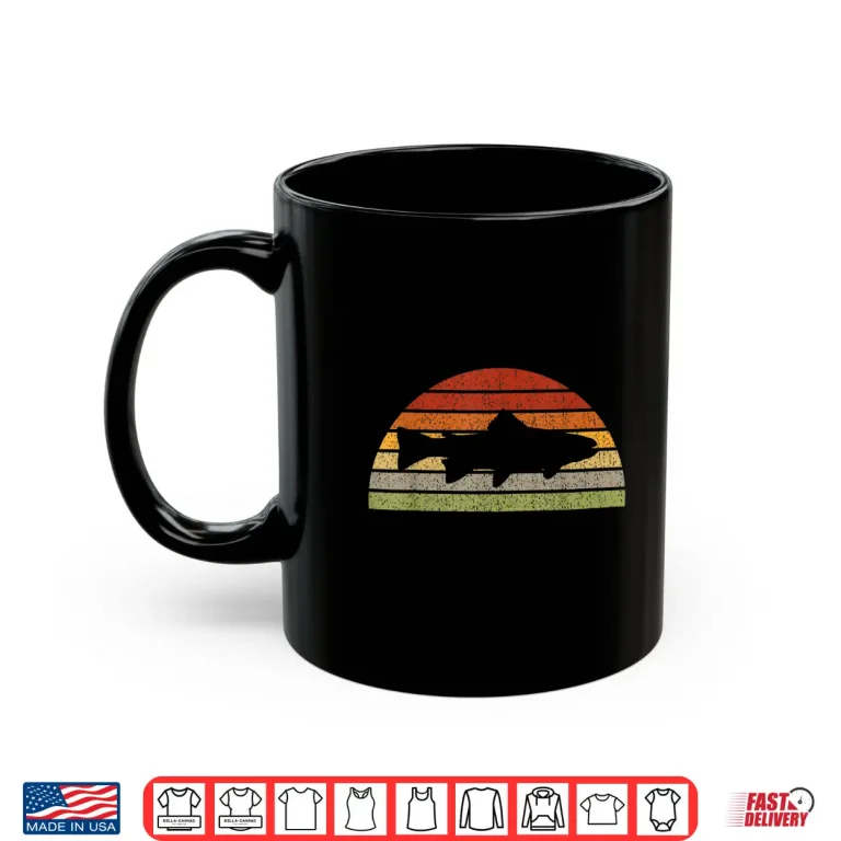 Mug Speckled Brook Trout Fish Retro Freshwater Fishing Gift Shirt