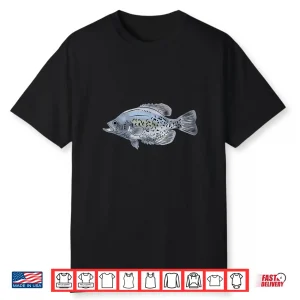Crappie Fishing Graphic Freshwater Fish Father’S Day Gift Shirt