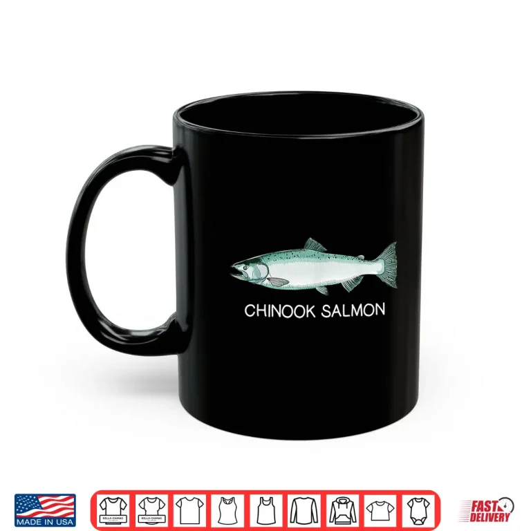 Mug Chinook Salmon Freshwater Game Fish Shirt